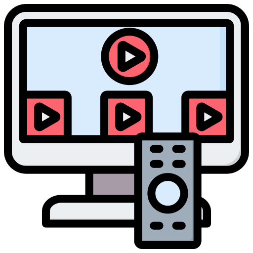 reproductor de video icono gratis