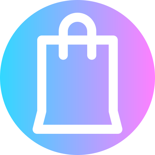 Shopping bag Super Basic Rounded Circular icon