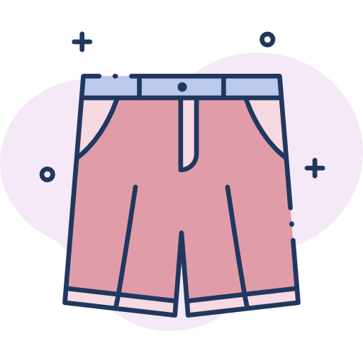 pantalones cortos icono gratis