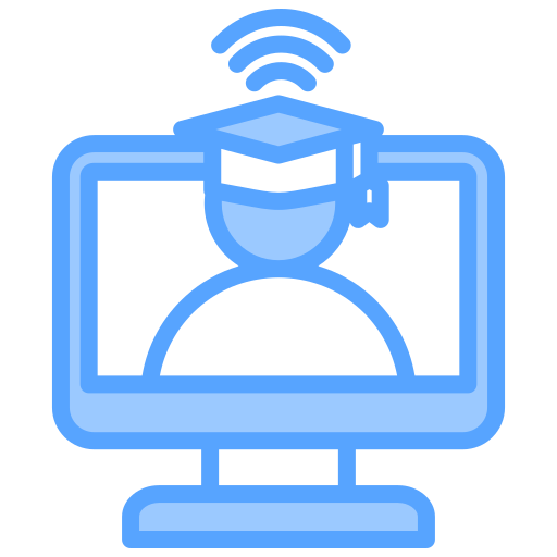 graduação online grátis ícone