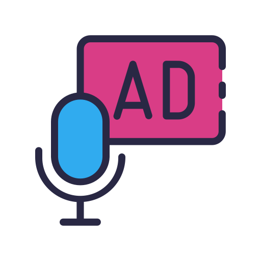 Advertising free icon Advertising free icon
