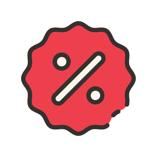 descuento icono gratis