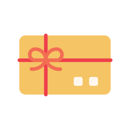 Gift card - Free commerce and shopping icons