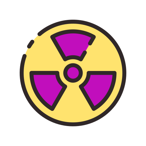 radioactivo icono gratis
