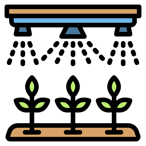 Irrigation Generic Outline Color icon