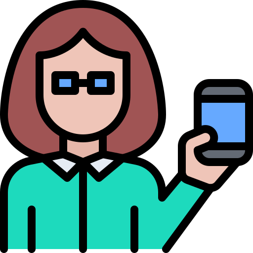 vendedor icono gratis