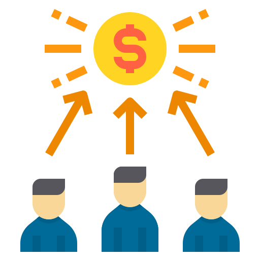 comisión icono gratis