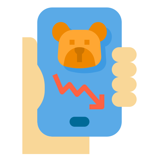 Медвежий рынок бесплатно иконка