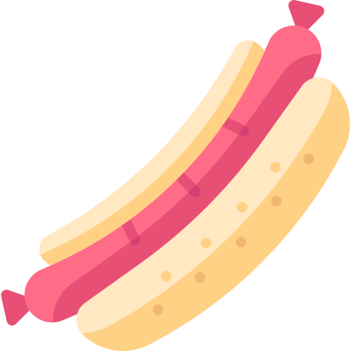 hot dog icono gratis