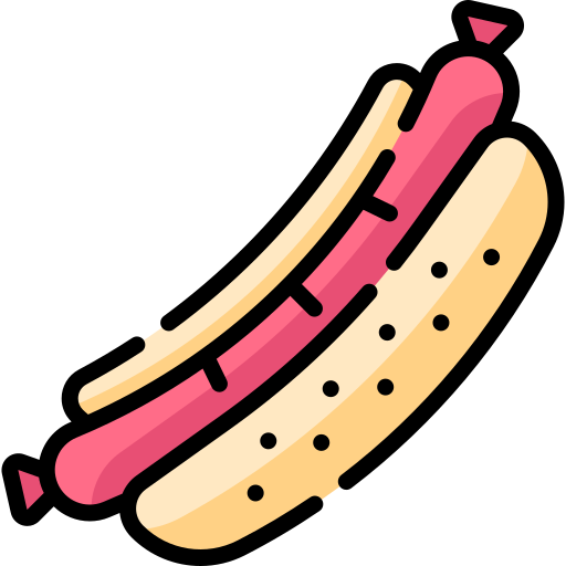 Hot Dog - Free Food Icons