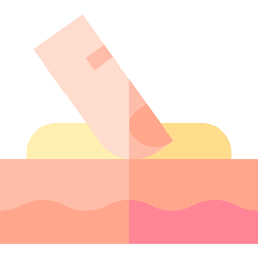 Cream Basic Straight Flat icon