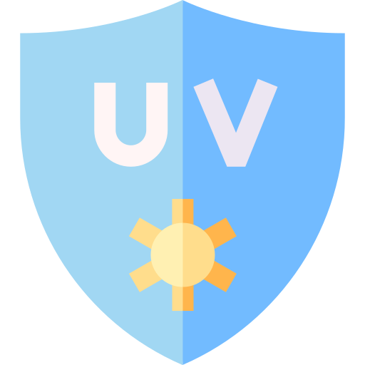 protección uv icono gratis