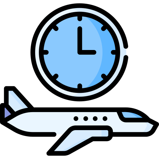 Long flight - Free travel icons