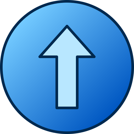 Up arrow Generic gradient lineal-color icon