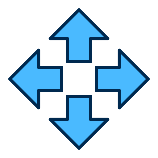 Four arrows - Free arrows icons