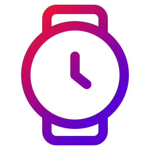 reloj de pulsera icono gratis