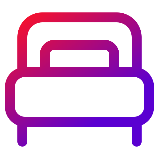 Bed Generic Gradient Outline Icon   10626669 