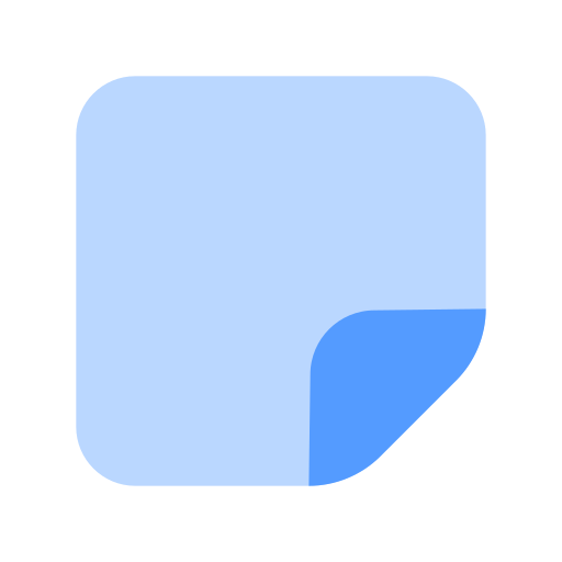 Sticker Generic color fill icon