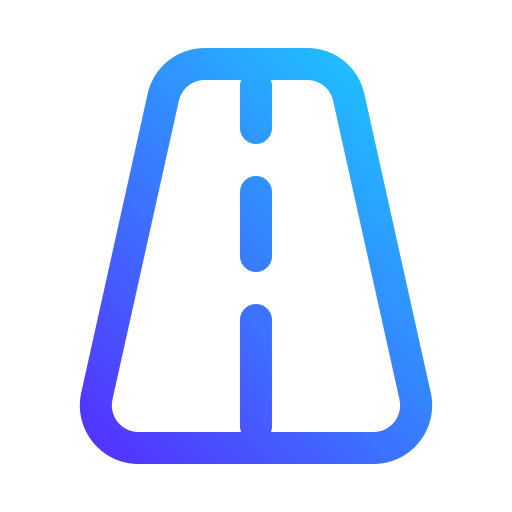 fahrbahn kostenlos Icon