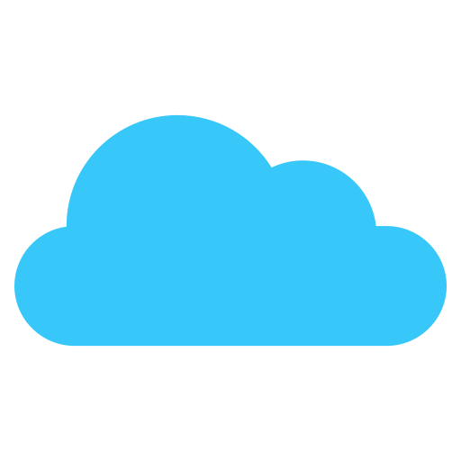 Cloud Generic color fill icon