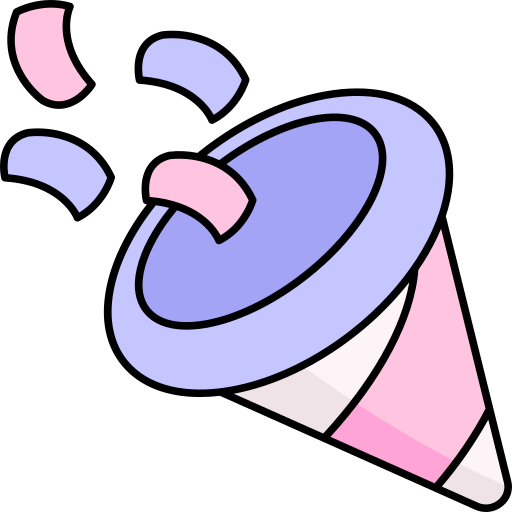 confete grátis ícone