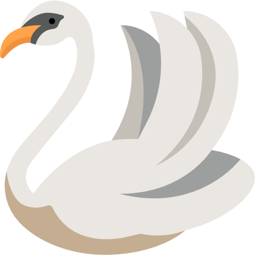 cisne icono gratis