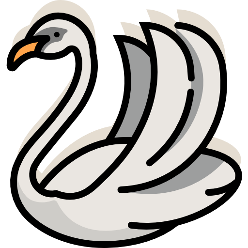 cisne icono gratis