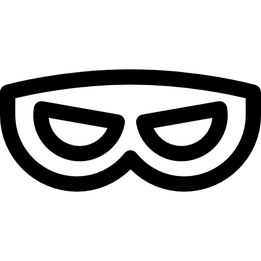 máscara icono gratis