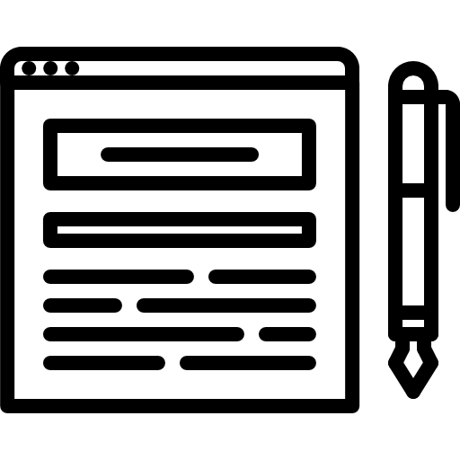 Blog free icon