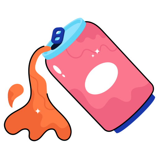 Soda drink free sticker Soda drink free sticker