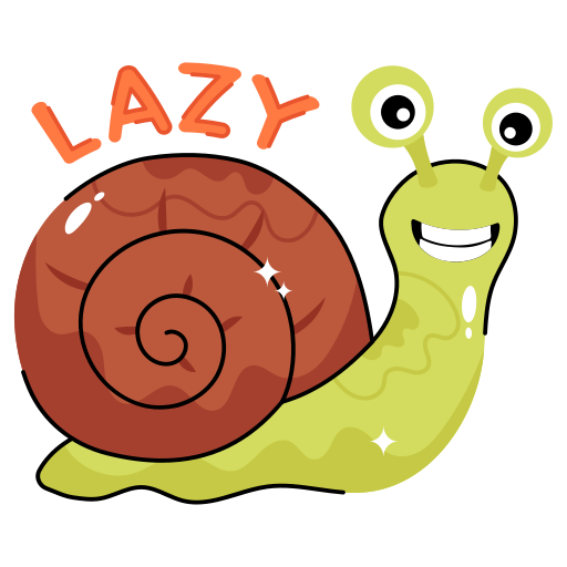Snail free sticker Snail free sticker