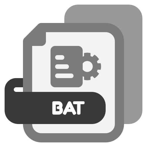 Bat file - Free files and folders icons