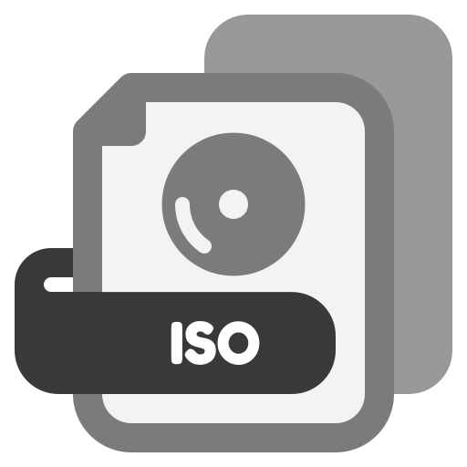 archivo iso icono gratis