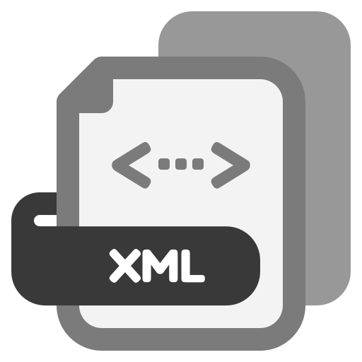 archivo xml icono gratis