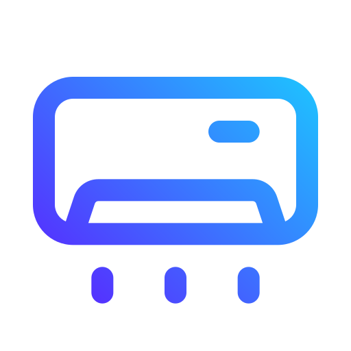 aire acondicionado icono gratis