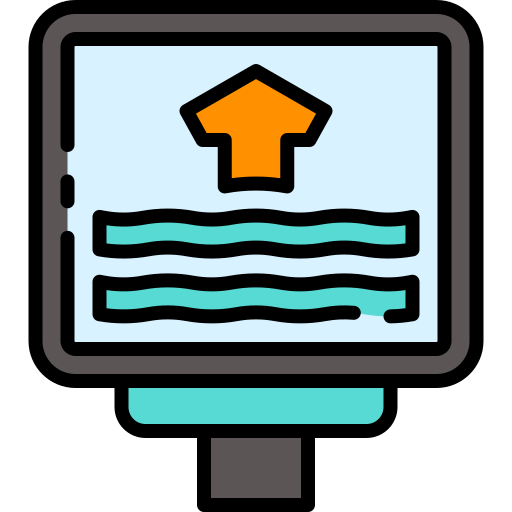 flusszeichen kostenlos Icon