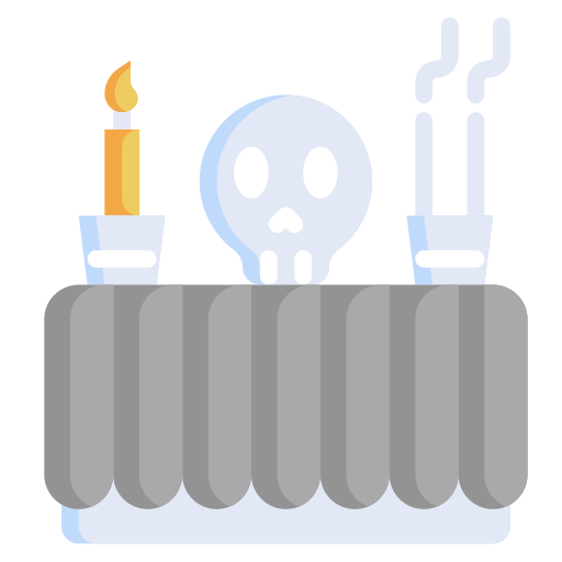 dia de muertos icono gratis