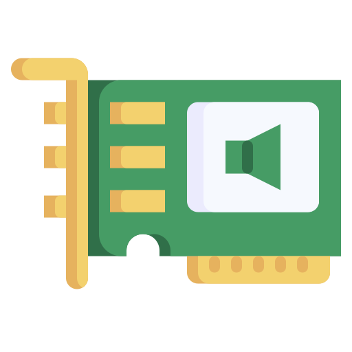 Sound card free icon Sound card free icon