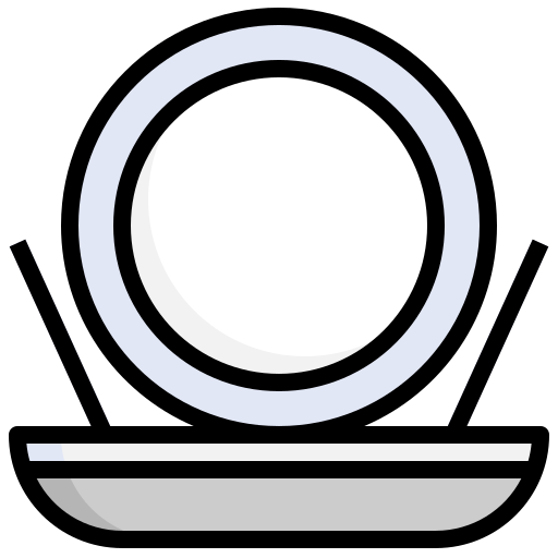 Dish Generic color outline icon