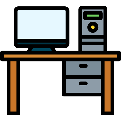 Workplace free icon Workplace free icon