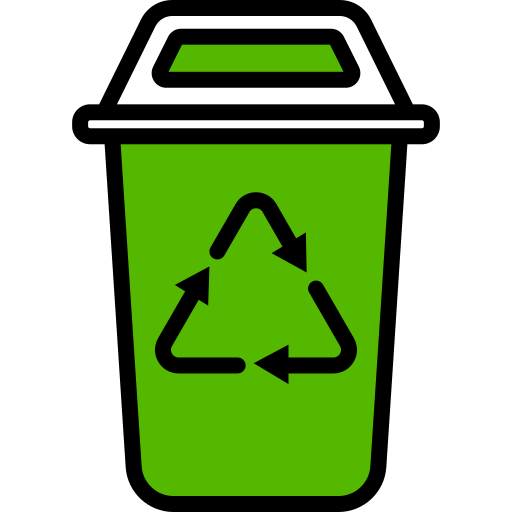 papelera de reciclaje icono gratis