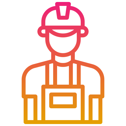 Builder Generic gradient outline icon