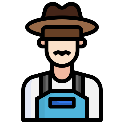 Farmer Generic color outline icon