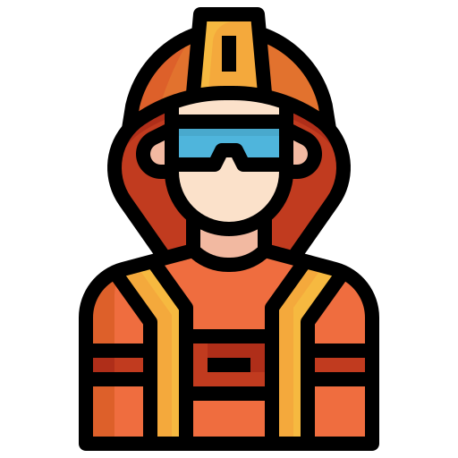 bombero icono gratis