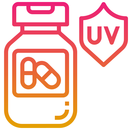 Vitamin Generic Gradient Outline Icon