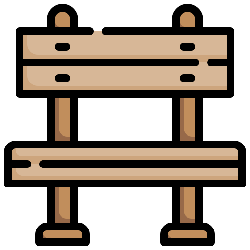 Bench free icon Bench free icon