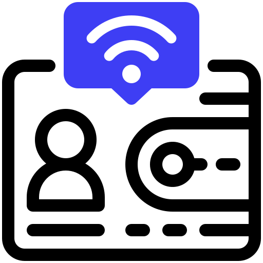 billetera electrónica icono gratis