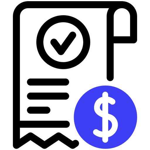 Receipt Generic color lineal-color icon