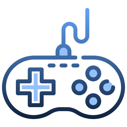 Game pad Generic gradient outline icon