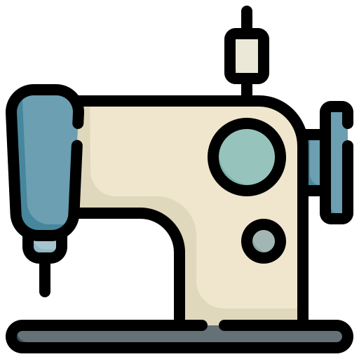 máquina de coser icono gratis